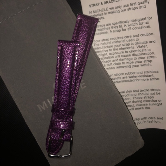 Michele Jewelry - Michele watch band 16mm💜⏱
